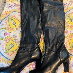 Liz Claiborne flex knee high dress boots
